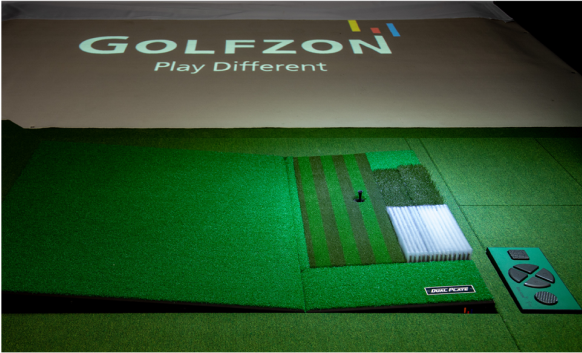 METRO GOLF ZONEのスイングプレート
