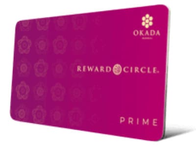 オカダマニラ-リワードサークル会員カード-ランク：Prime