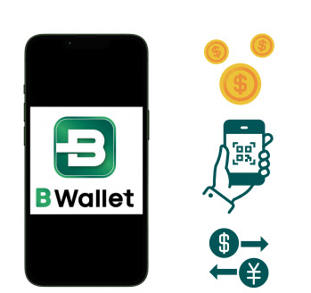キャッシュレス決済アプリBWallet