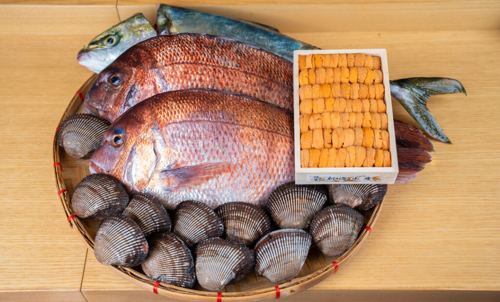 大枡_新鮮な魚